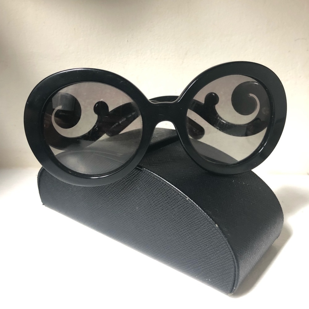 Prada Black Baroque Sunglasses